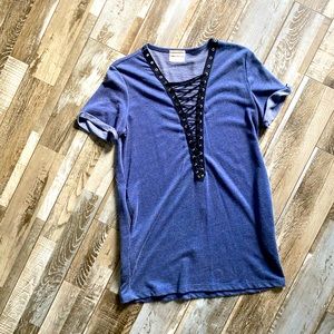 Denim Color Shirt Dress